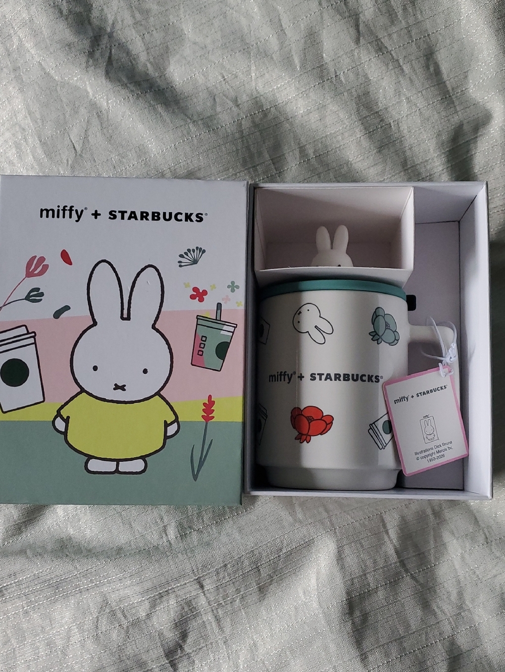 Miffy x Starbucks Ceramic Mug With Lid